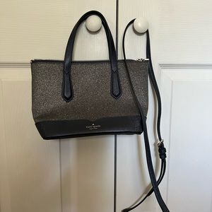 Kate Spade Navy Sparkle Crossbody NWOT